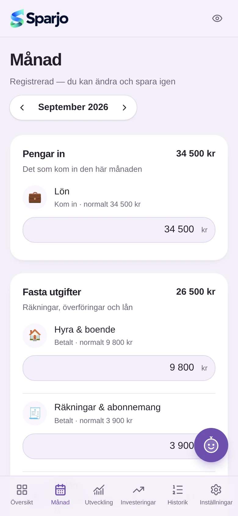 Sparjo – Månaden i mobilen
